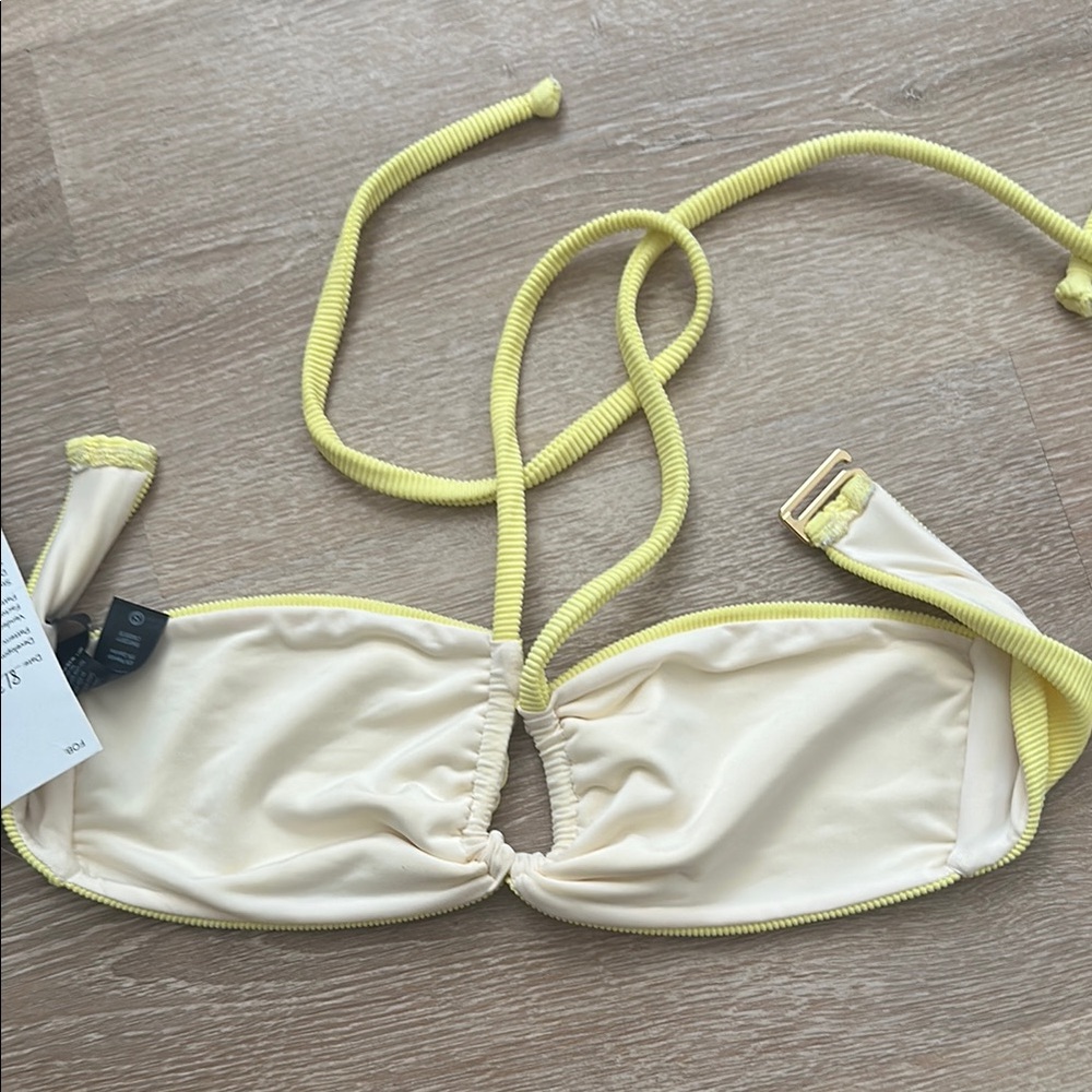 Beach Riot Lemon Bikini Top - Picture 4 of 4